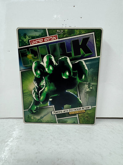 Hulk (Blu-ray) Steelbook Eric Bana Marvel Good Condition!!!