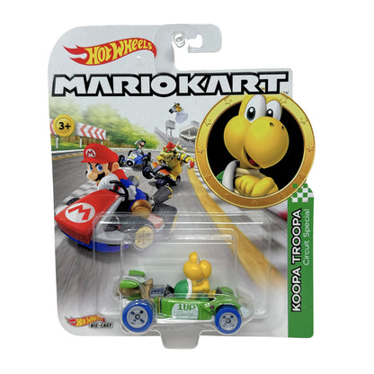 Hot Wheels Mario Kart Koopa Troopa Circuit Special 1:64 Diecast
