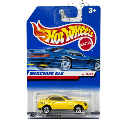 Hot Wheels Mercedes SLK 1:64 Diecast Yellow