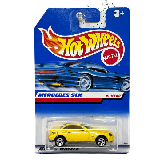 Hot Wheels Mercedes SLK 1:64 Diecast Yellow