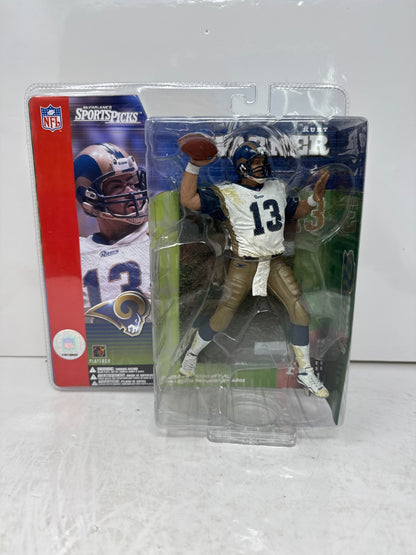 McFarlane NFL Kurt Warner St. Louis Rams Series 1 Figure