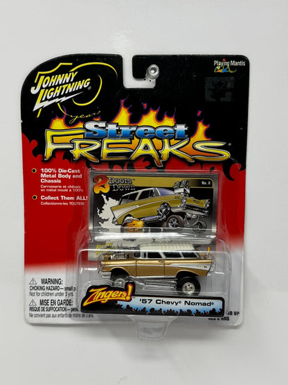 Johnny Lightning Street Freaks 1957 Chevy Nomad Zingers 1:64 Diecast