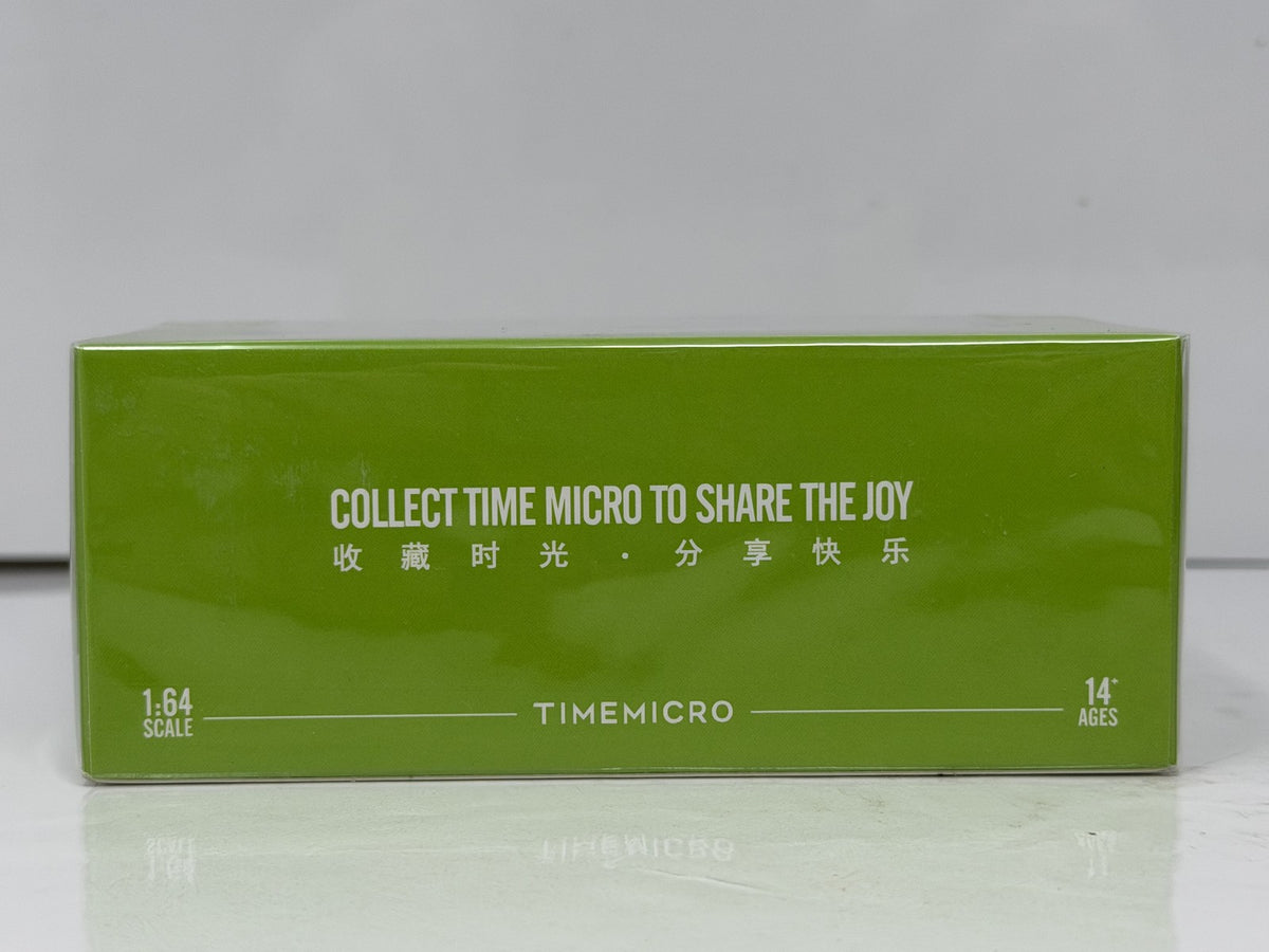 Time Micro Nissan Skyline GT-R R34 Green Carbon 1:64 Diecast