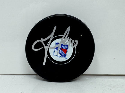 Vladislav Namestnikov New York Rangers Signed NHL Autograph Puck Silver Auto
