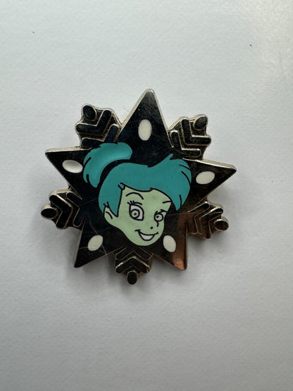 DLR Disney Tinker Bell Snowflake Collection Hotel Hidden Mickey Trading Pin DC1S13