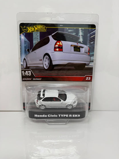 Hot Wheels Premium Honda Civic Type R EK9 1:43 Diecast