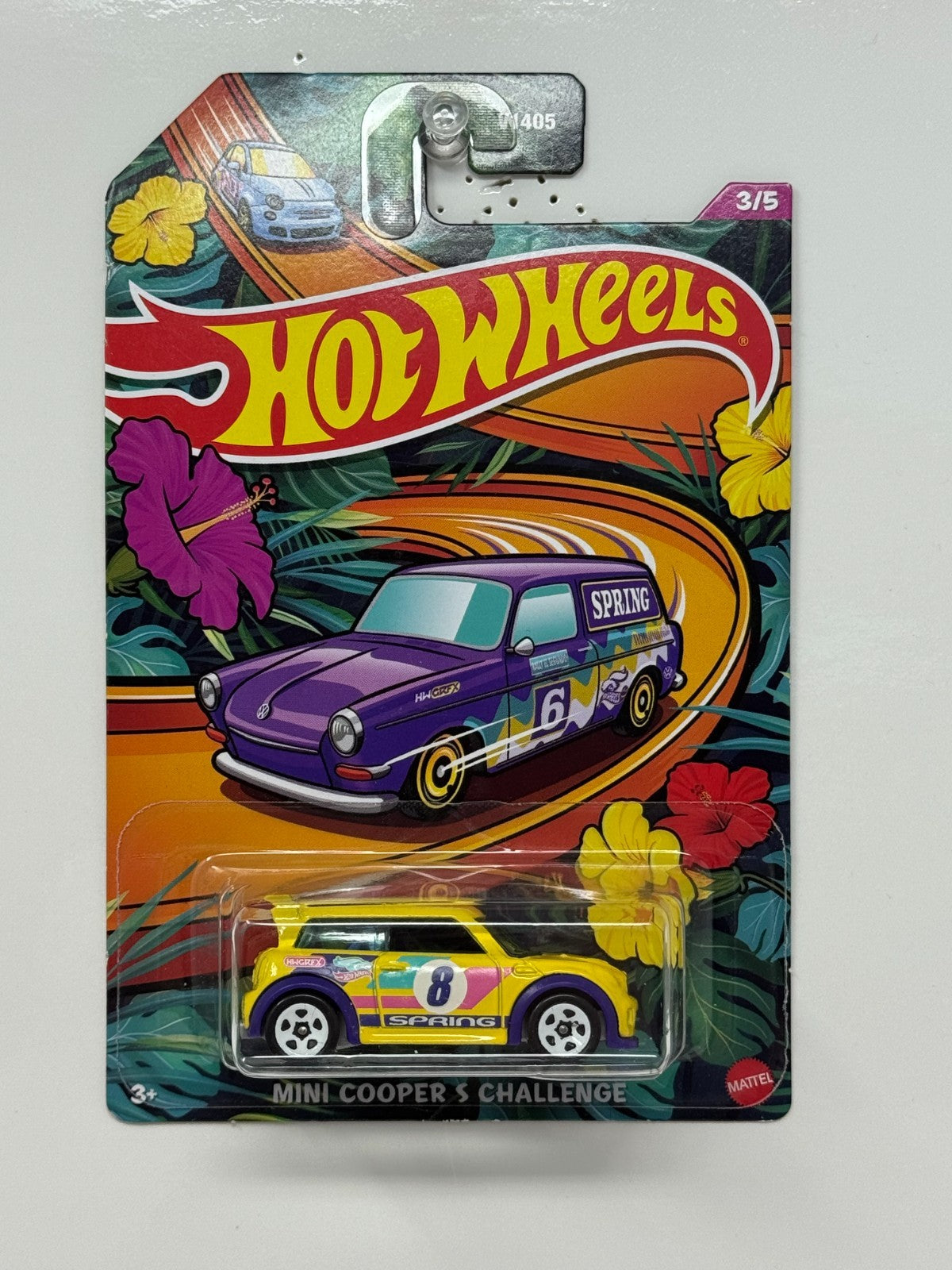 Hot Wheels Spring Series Mini Cooper S Challenge 1:64 Diecast