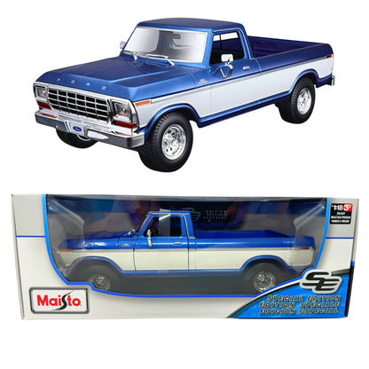 Maisto 1979 Ford F-150 Pickup Squarebody Special Edition 1:18 Diecast