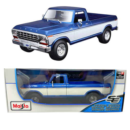 Maisto 1979 Ford F-150 Pickup Squarebody Special Edition 1:18 Diecast