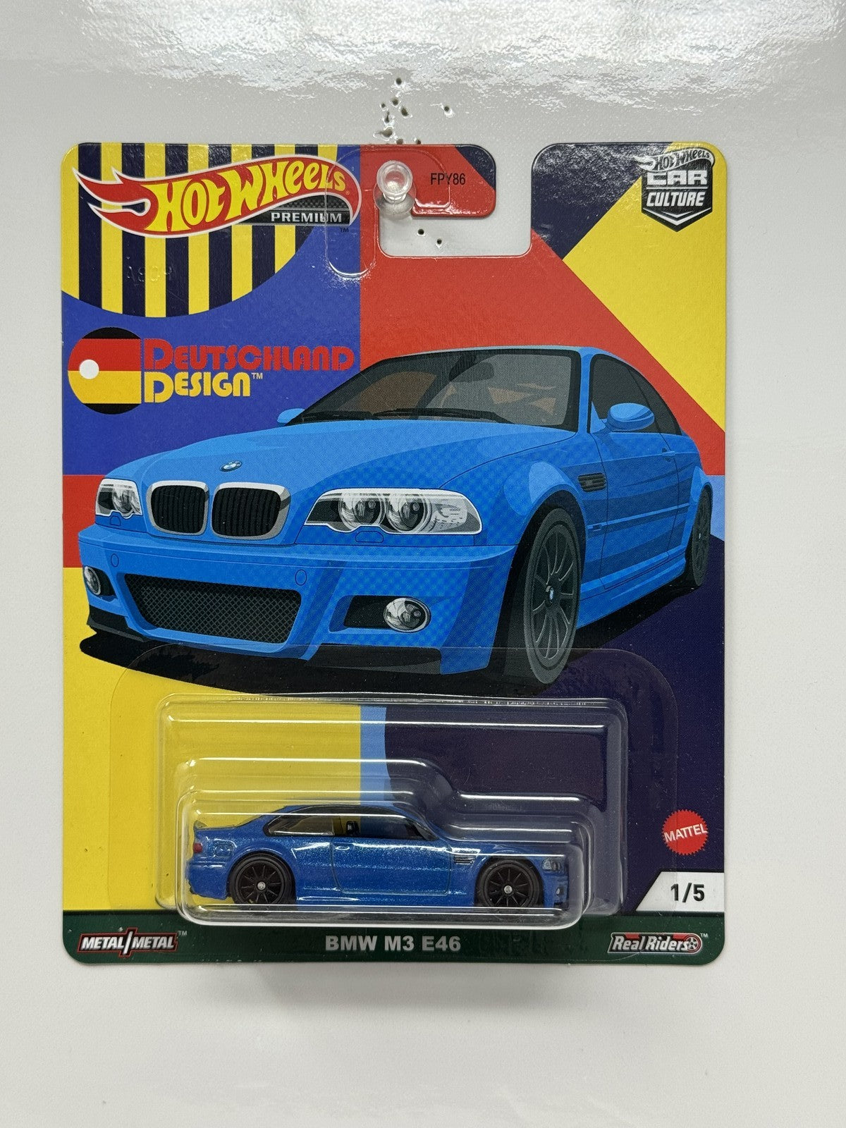 Hot Wheels Premium Deutschland Design BMW M3 E46 1:64 Diecast