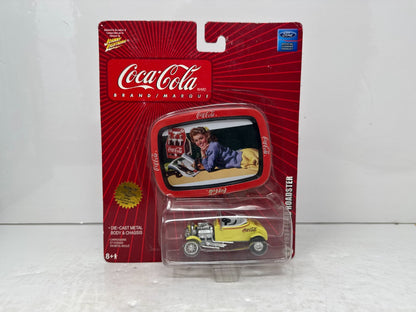 Johnny Lightning Coca-Cola 1927 Ford Roadster 1:64 Diecast w/ Collector Tray