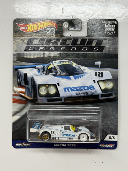 Hot Wheels Circuit Legends Mazda 787B 1:64 Diecast Real Riders