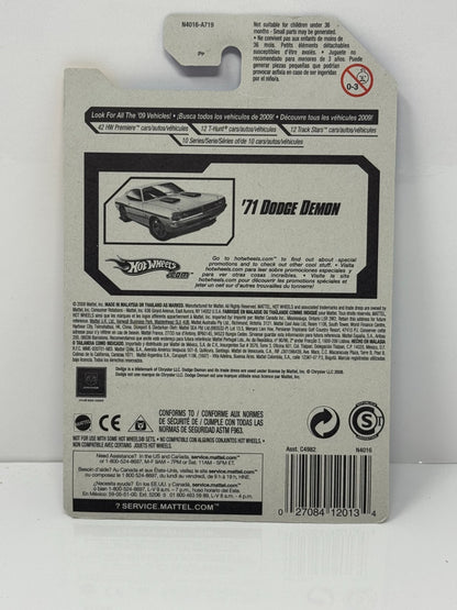 Hot Wheels Premiere 2009 1971 Dodge Demon 1:64 Diecast Yellow