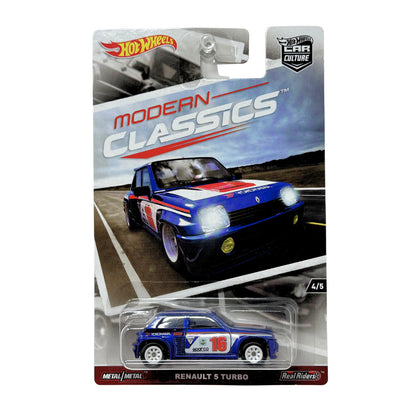 Hot Wheels Modern Classics Renault 5 Turbo Real Riders 1:64 Diecast