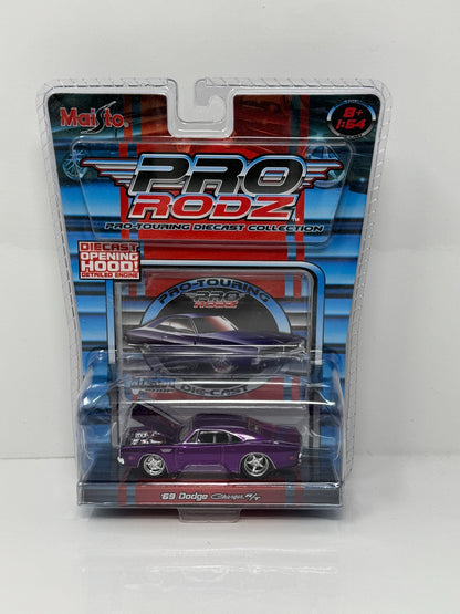 Maisto Pro Rodz 1969 Dodge Charger R/T Purple 1:64 Diecast