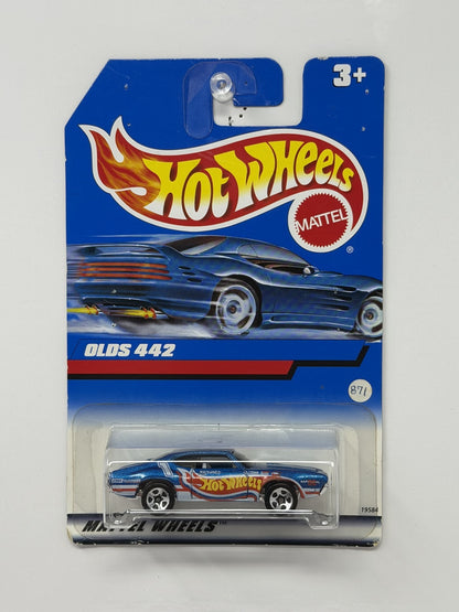 Hot Wheels Oldsmobile 442 1:64 Diecast Blue