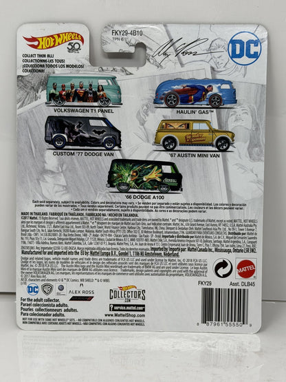 Hot Wheels DC Alex Ross Wonder Woman 1967 Austin Mini Van 1:64 Diecast RRs