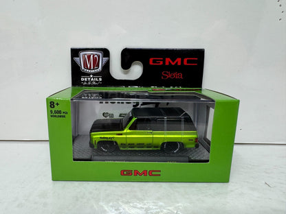 M2 Machines 1973 GMC Jimmy Sierra 1:64 Diecast Green
