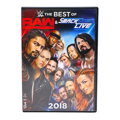 WWE: Best of RAW and SmackDown 2018 (DVD) WWE Wrestling