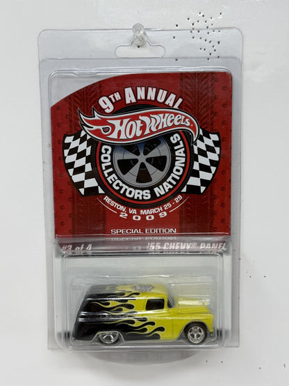 Hot Wheels 2009 9th Collectors Nationals 1955 Chevy Panel 1:64 Diecast 2674/3000