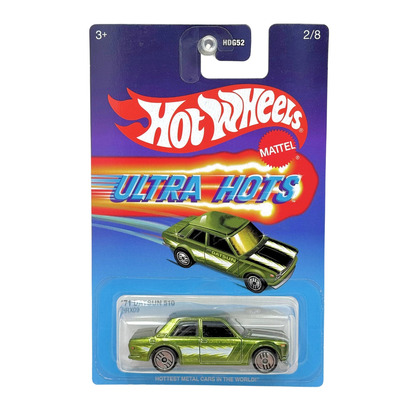 Hot Wheels Ultra Hots 1971 Datsun 510 1:64 Diecast Green
