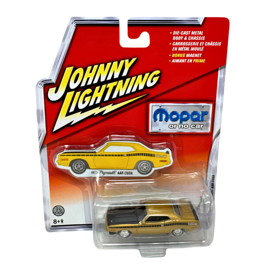 Johnny Lightning Mopar or No Car 1970 Plymouth AAR Cuda 1:64 Diecast