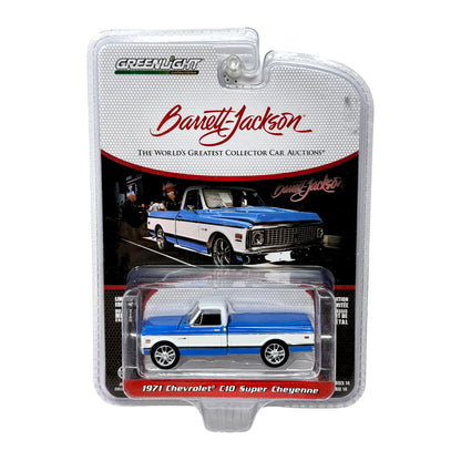 Greenlight Barrett-Jackson 1971 Chevrolet C10 Super Cheyenne 1:64 Diecast