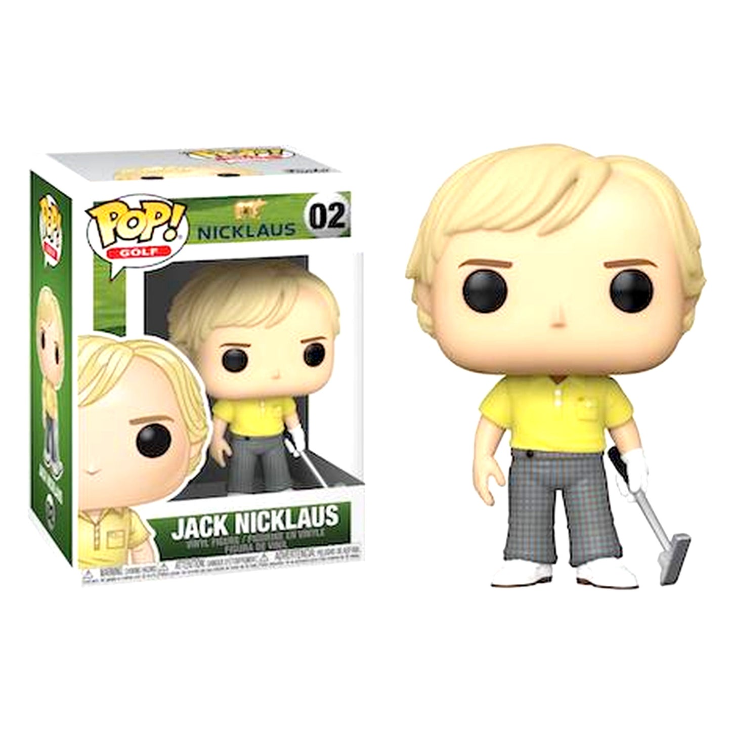 Funko Pop! Golf #02 Jack Nicklaus Vinyl Figure