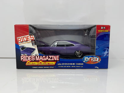Joyride RC2 Rides Magazine Custom Collection 1969 Dodge Charger HEMI 124 Diecast