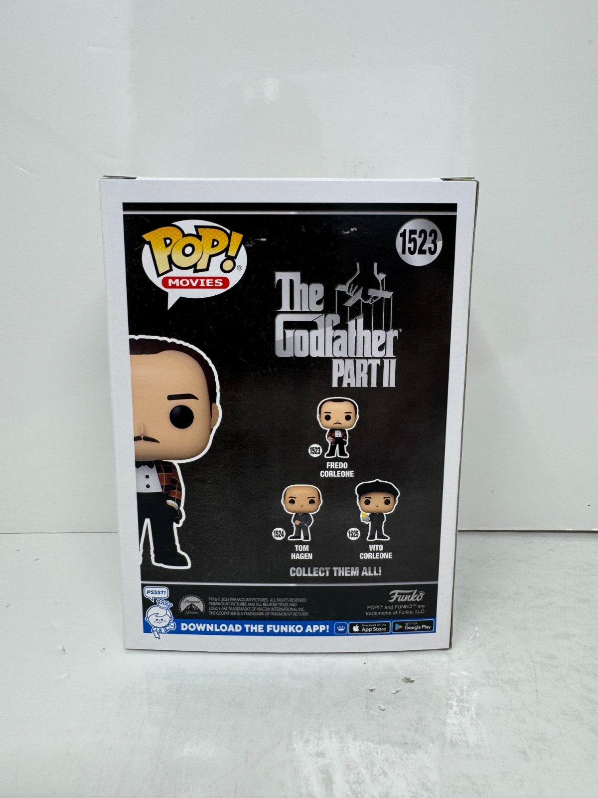 Funko Pop! Movies The Godfather Part II Fredo Corleone #1523 Vinyl Figure