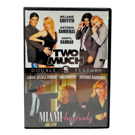 Two Much / Miami Rhapsody (DVD) Romantic Comedy