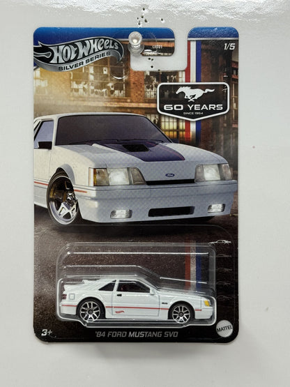 Hot Wheels 60 Years 1984 Ford Mustang SVO 1:64 Diecast