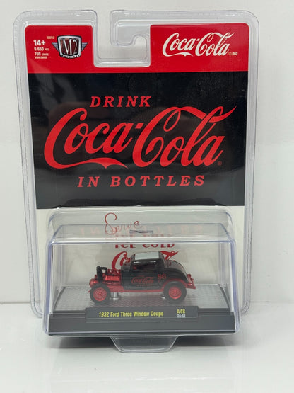 M2 Machines Coca-Cola 1932 Ford Three Window Coupe CHASE 1:64 Diecast