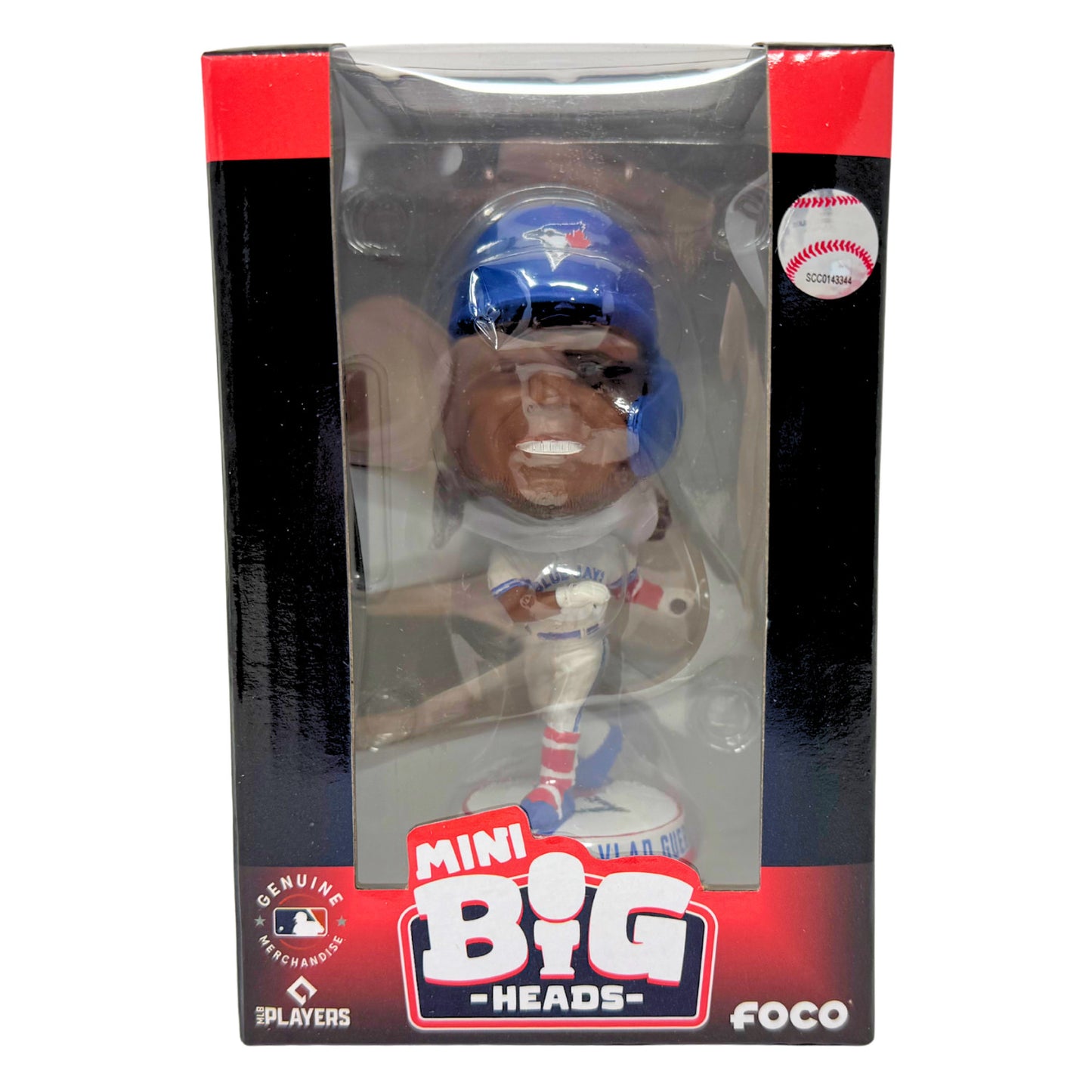 FOCO MLB Toronto Blue Jays Vladimir Guerrero Jr. Mini Big Heads Bobblehead