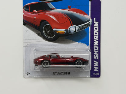 Hot Wheels Super Treasure Hunt Toyota 2000 GT HW Showroom 1:64 Diecast STH