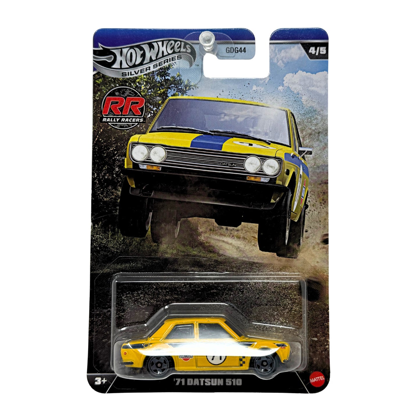 Hot Wheels Rally Racers 1971 Datsun 510 1:64 Diecast