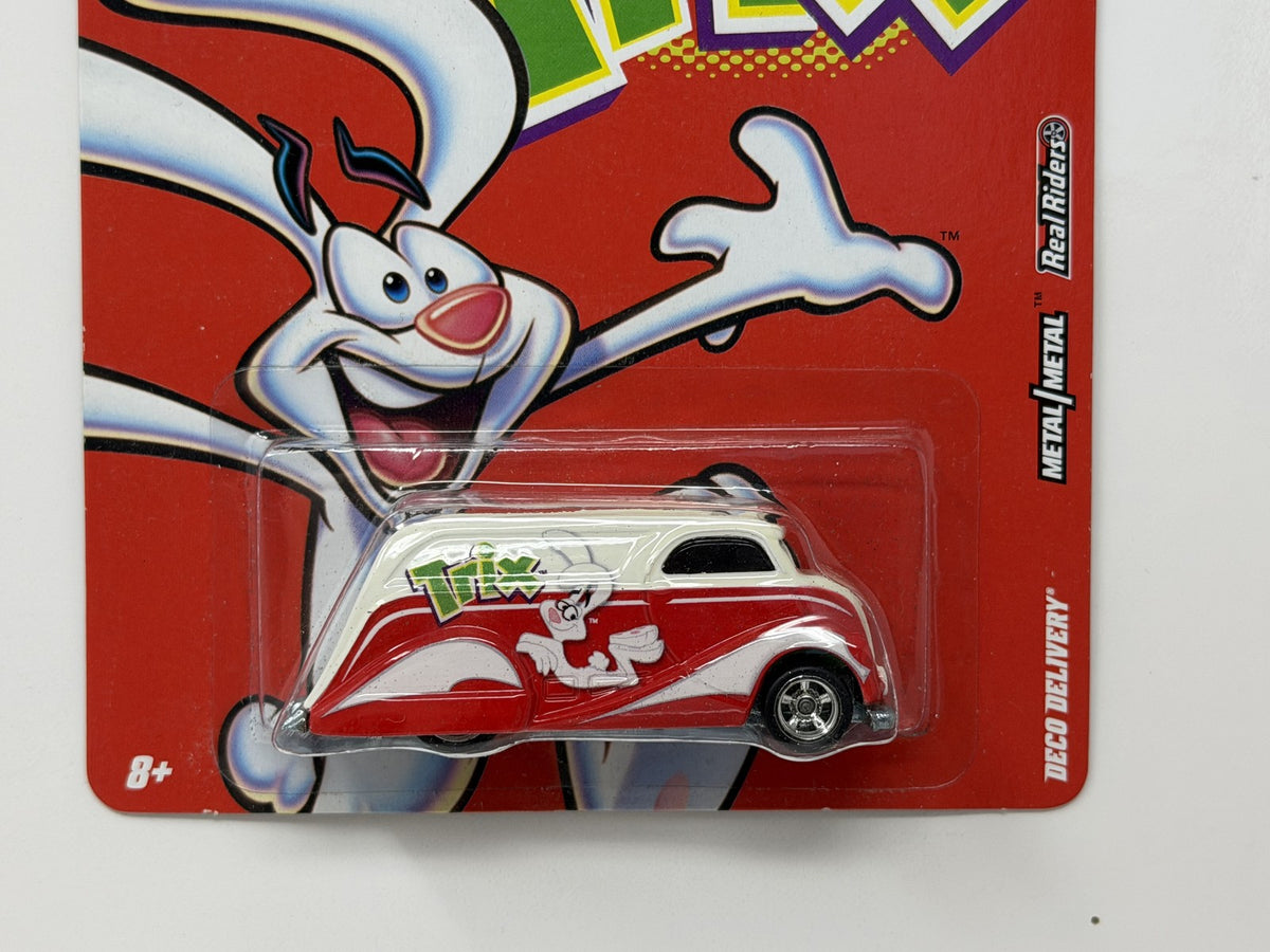 Hot Wheels General Mills Trix Deco Delivery 1:64 Diecast Real Riders