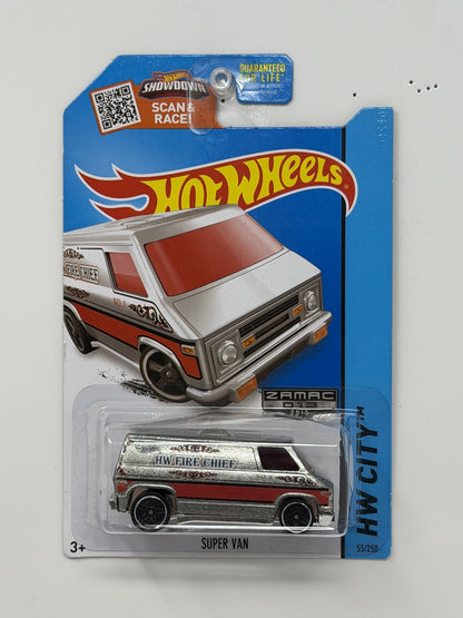 Hot Wheels ZAMAC HW City Super Van 1:64 Diecast