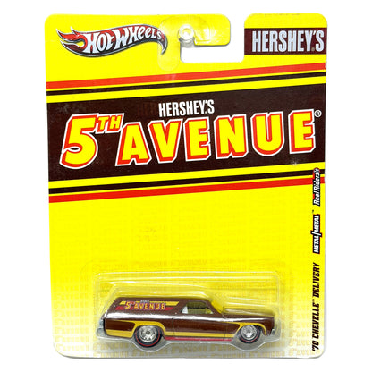 Hot Wheels Hershey's 5th Avenue 1970 Chevelle Delivery 1:64 Real Riders