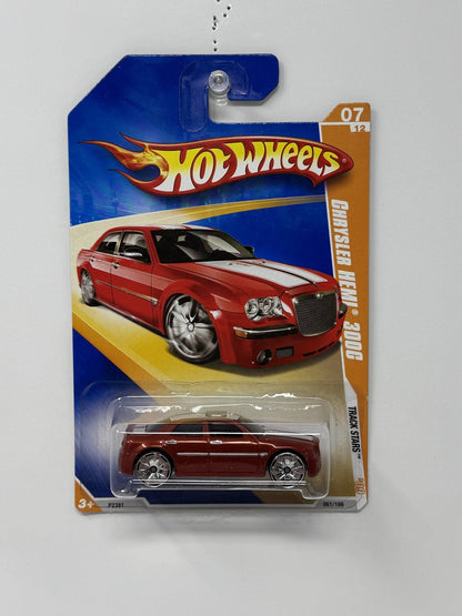 Hot Wheels Track Stars 2007 Chrysler Hemi 300C 1:64 Diecast Red