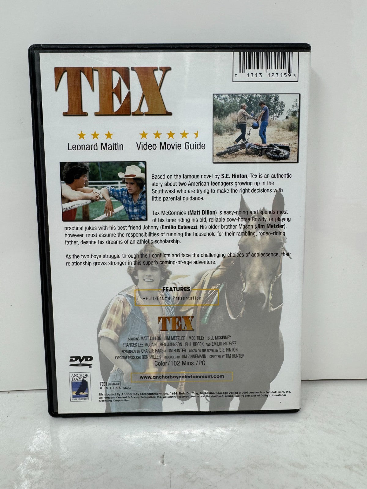 Tex (DVD) Drama Good Condition!!!
