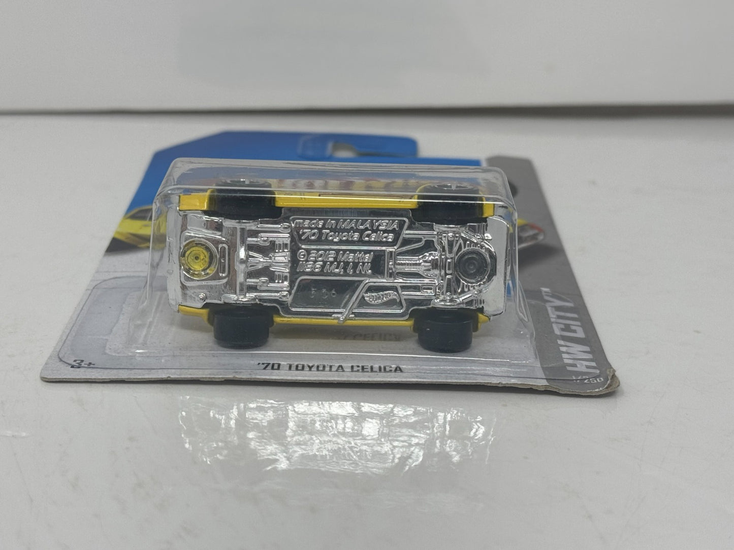 Hot Wheels City 1970 Toyota Celica 1:64 Diecast Yellow