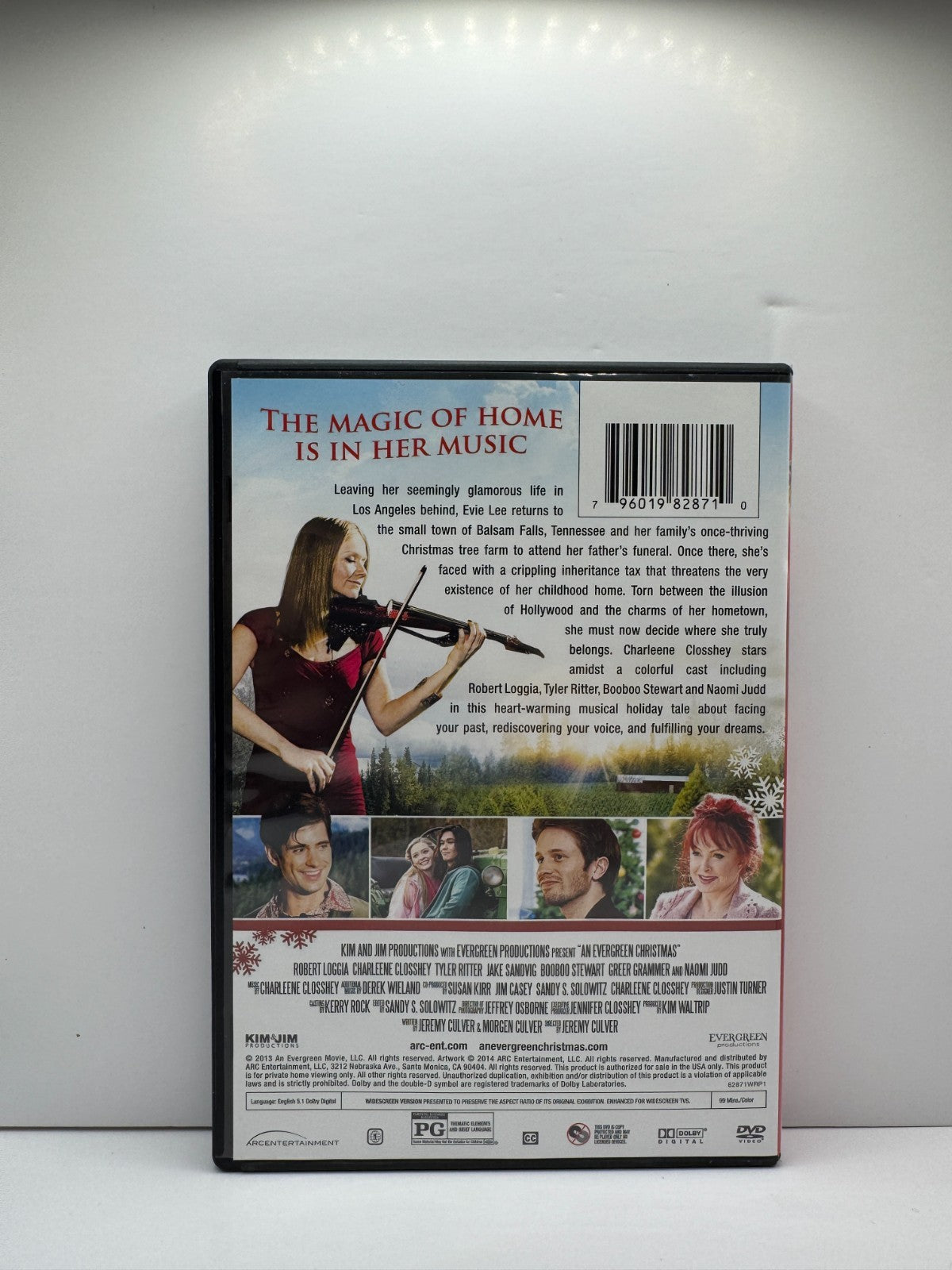 Evergreen Christmas (DVD) Naomi Judd Family