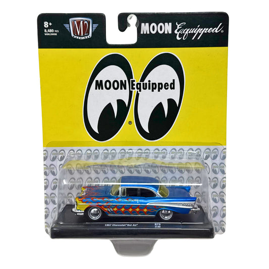M2 Machines 1957 Chevrolet Bel Air Moon Eyes 1:64 Diecast