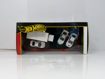 Hot Wheels Premium Toyota 4-Pack Collector Diorama Set 1:64 Diecast