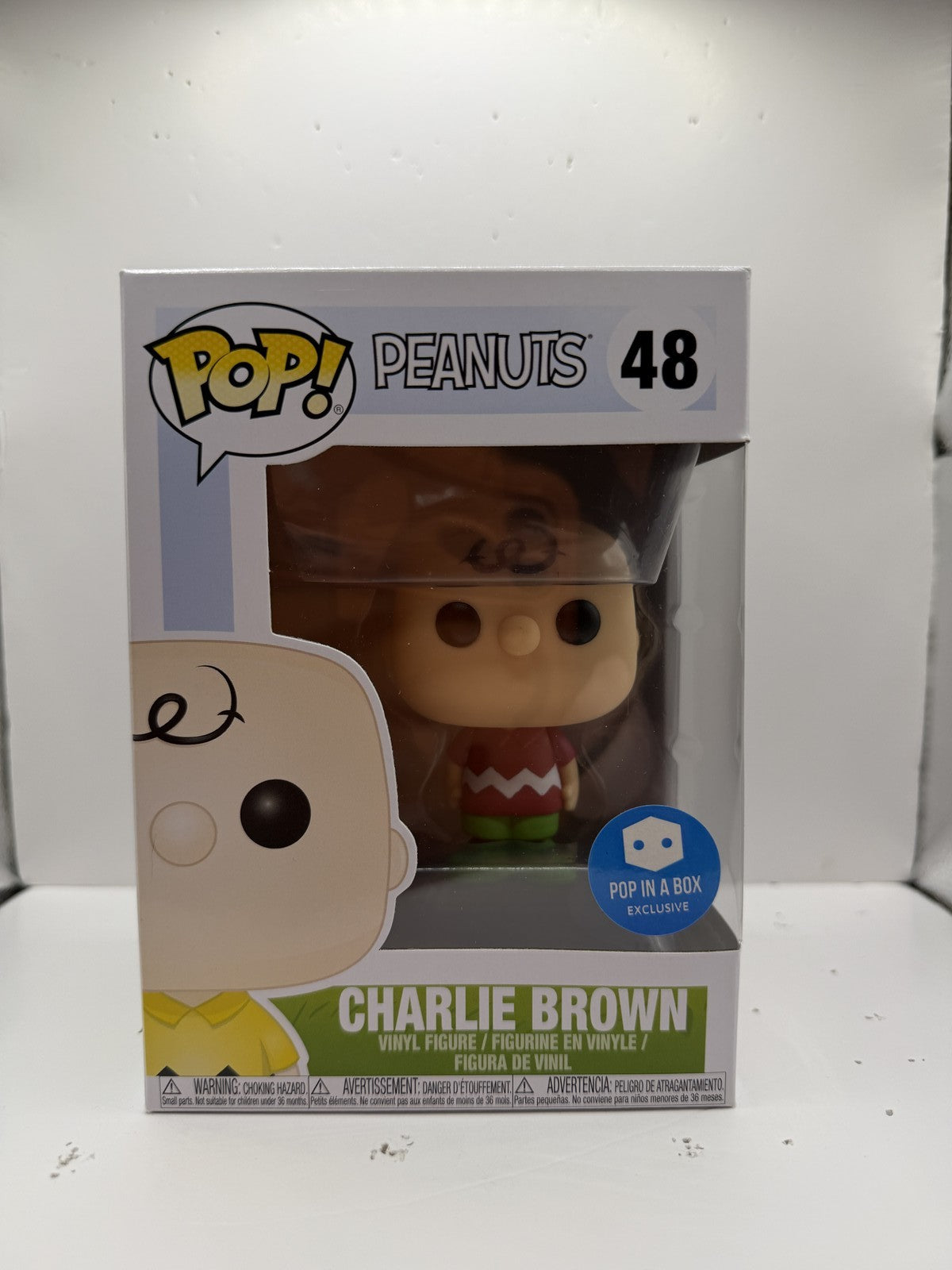 Funko Pop! Peanuts #48 Charlie Brown Pop in a Box Vinyl Figure