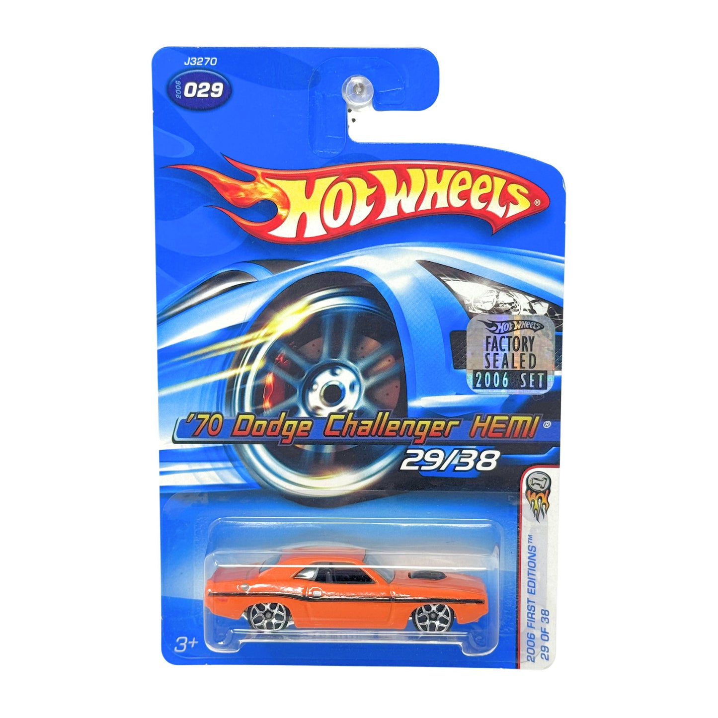 Hot Wheels First Editions 1970 Dodge Challenger HEMI 1:64 Diecast Factory Sealed