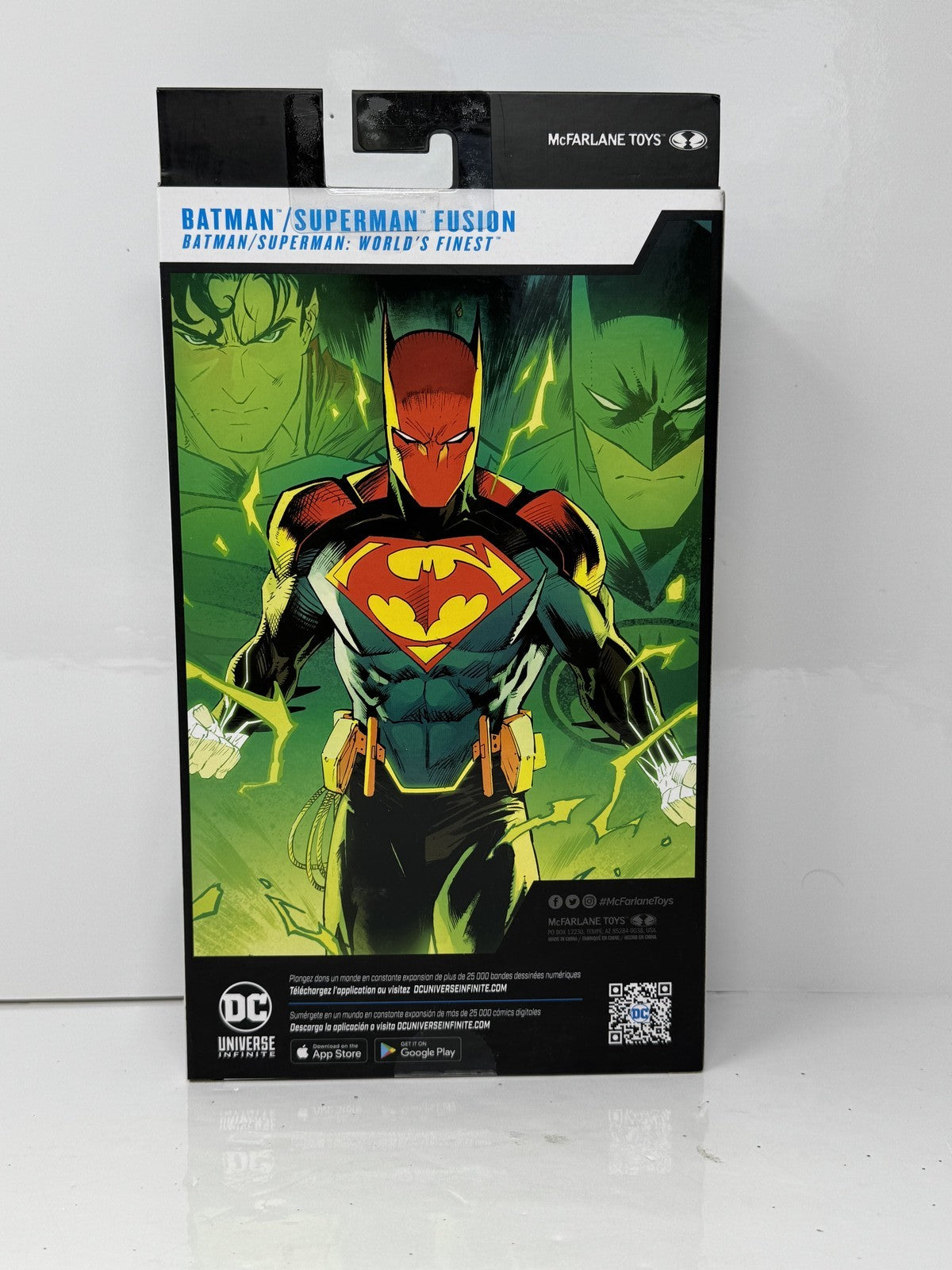 McFarlane DC Multiverse Batman-Superman Fusion Platinum Edition Action Figure