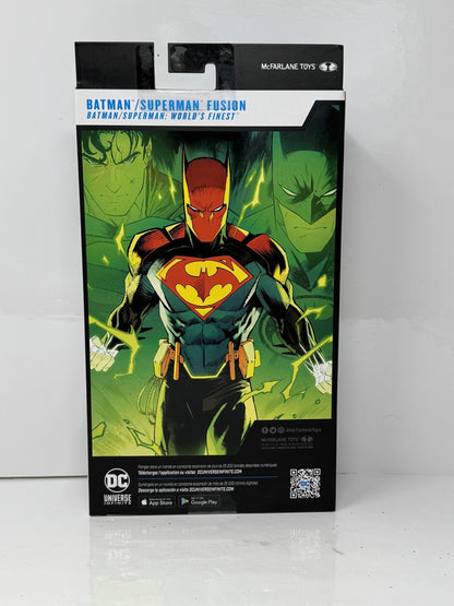 McFarlane DC Multiverse Batman-Superman Fusion Platinum Edition Action Figure