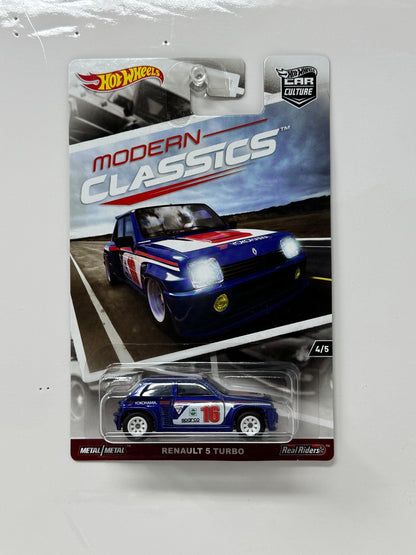 Hot Wheels Modern Classics Renault 5 Turbo Real Riders 1:64 Diecast